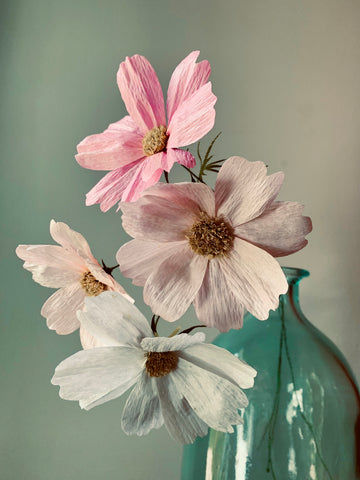 Paper Cosmos Workshop at For the Love of Flowers Farm